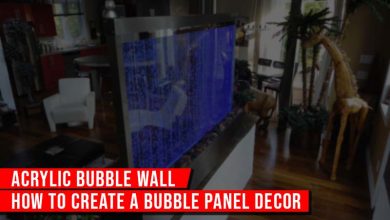 Photo of Acrylic Bubble Wall: How To Create A Bubble Panel Decor